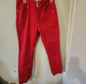 Red Skinny Jeans